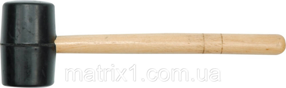 Різивний молоток VOREL з дерев'яною ручкою 230 г, he=45 мм (Польща)