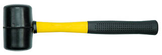 Молоток гумовий VOREL зі склопластиканою ручкою 500 г, he=50 мм (Польща)