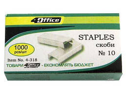 Скоби №10 1000шт 4Office