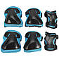 Комплект захисний SportVida 3 в 1 SV-KY0005-L Size L Blue/Black ., фото 3