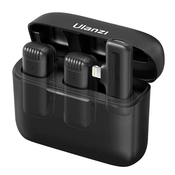 Бездротова мікрофонна система для IPhone Ulanzi J12 (Lightning Apple interface)