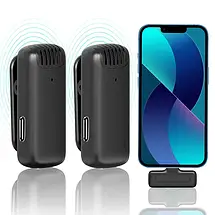 Бездротова мікрофонна система для IPhone Ulanzi J12 (Lightning Apple interface), фото 3