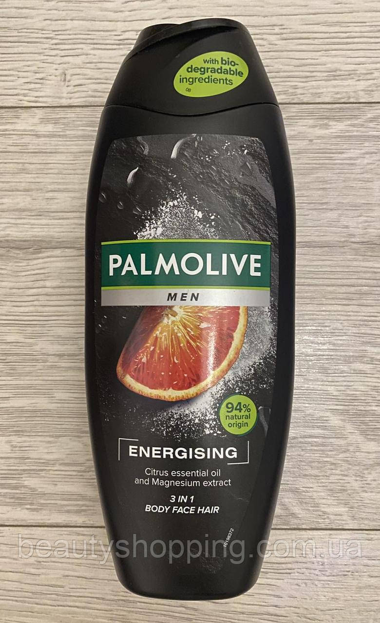 Palmolive men Citrus Fresh Цитрусова свіжість та ефірні масла 3в1 шампунь, гель для душа чоловічий 500мл