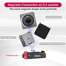 Магнітна база 1/4 дюйма Ulanzi OA-12 DJI Action 2, фото 4