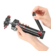 МЕТАЛІЧНИЙ ШТАТИВ ФОНОМ ДЛЯ КАМЕРИ ТЕЛЕФОНА ULANZI MT-43, фото 4