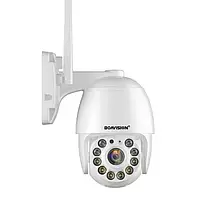 Камера спостереження поворотна зовнішня вулична Marlboze 1080P WiFi zoom Full HD