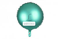Воздушный шар матовый круглый (зеленый)