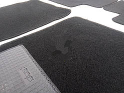 Килимки ворсові ВАЗ 2108/09/13-15 Чорний (логотип LADA) -  Gran  (гумова основа)