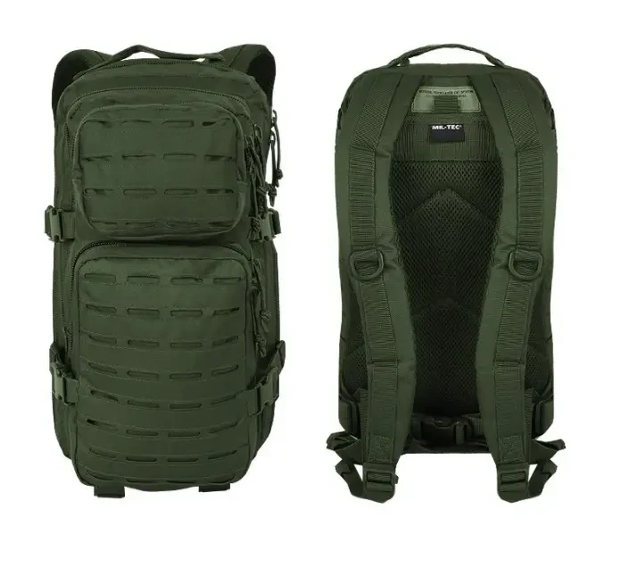 Рюкзак тактично ASSAULT Laser CUT Mil-Tec мілітарка 20L Олива 14002601