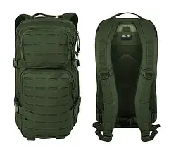 Рюкзак тактично ASSAULT Laser CUT Mil-Tec мілітарка 20L Олива 14002601