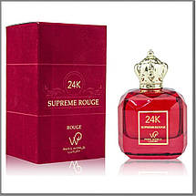 Paris World Luxury 24K Supreme Rouge парфумована вода 100 ml. (Париж Ворлд Люксорі 24К Суприм Руж), фото 4