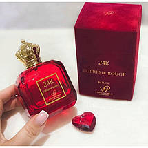 Paris World Luxury 24K Supreme Rouge парфумована вода 100 ml. (Париж Ворлд Люксорі 24К Суприм Руж), фото 6