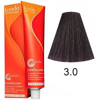 Краска для волос без аммиака Londacolor DEMI Permanent 60мл. 3/0 темный шатен