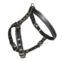 Шлейка для породі пудель черная