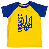 Чоловіча футболка комбі "ukraine" (герб) m Family look