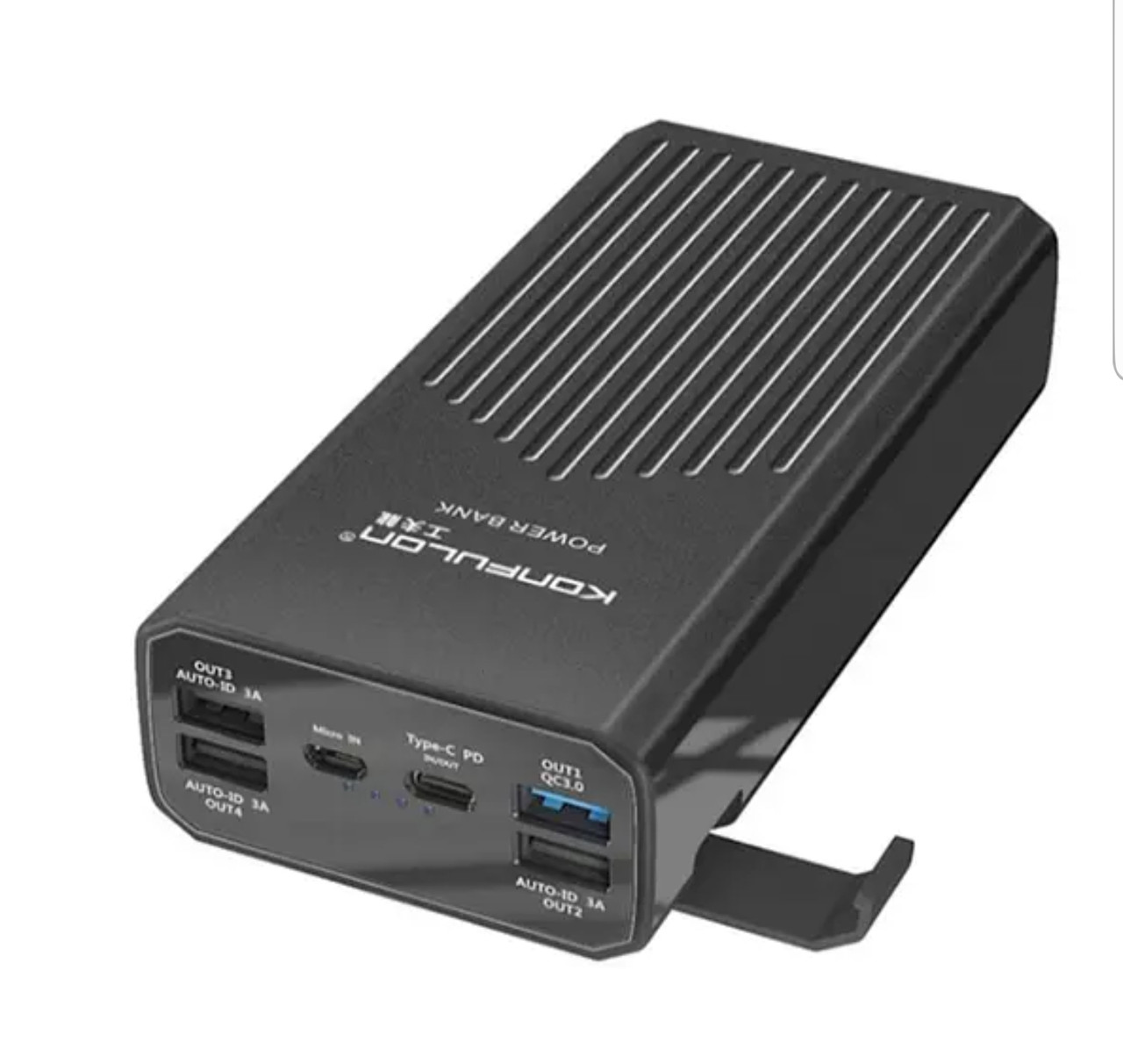 Power Bank XO PR130 40000 mAh QC 3.0+PD Fast Charge 22.5W УМБ, фото 1