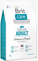 Brit Care Grain Free Junior Salmon&Potato, 1 кг (розвіс). Брит Каре корм із лососем і картоплею. 510092, фото 5