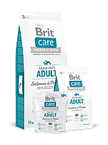 Brit Care Grain Free Adult Salmon & Potato. Брит корм з лососем і картоплею, для собак. 1 кілограм (розвіс). 510139, фото 5