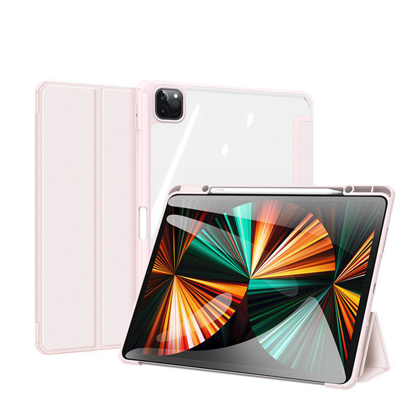 Чохол книжка DUX DUCIS Toby Series для Apple iPad Pro 12.9'' 2018 / 2020 / 2021 / 2022 Pink