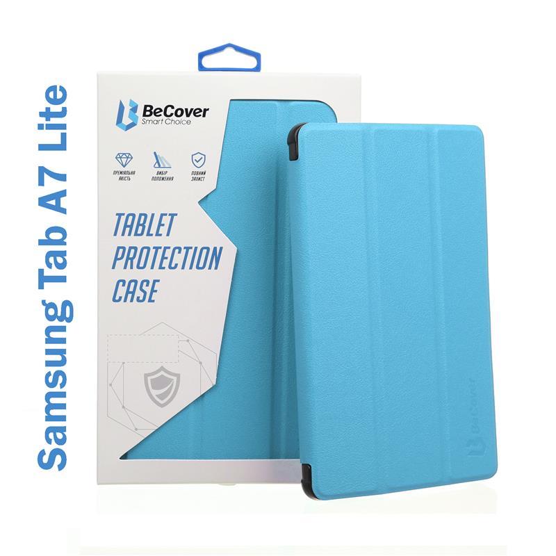 Чохол книжка PU BeCover Flexible TPU Mate для Samsung Tab A7 Lite T220 T225 Blue (706475)