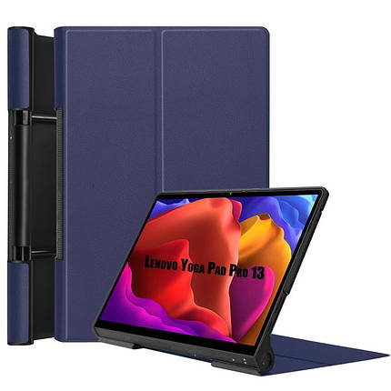 Чохол книжка PU BeCover Smart для Lenovo Yoga Tab 13 YT-K606 Deep Blue (707305), фото 1