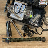Набір для виживання армійський тактичний аварійні інструменти, фото 3
