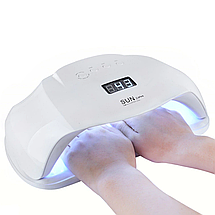 Ультрафіолетова LED лампа SUN X Plus 72 Вт для сушки гіль-лака, геля біла, фото 3