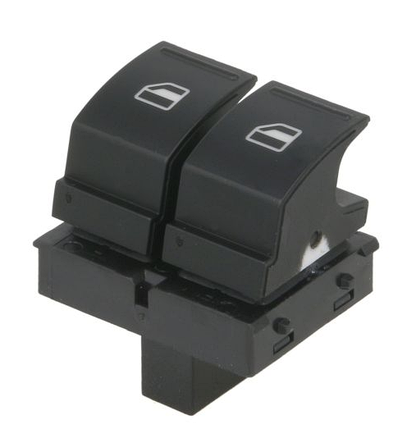 Кнопка склопідіймача передня ліва Caddy 3 Golf 5 6 Passat B6 VAG 2K0959857C Topran Німеччина, фото 1