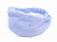 Пов'язка бандана літня блакитна, фото 1