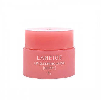 Нічна маска для губ Laneige Lip Sleeping Mask Berry, 3 г, фото 2