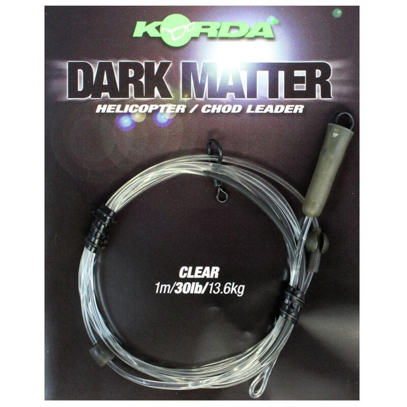 Лідкор для оснасток Korda Dark Matter Helicopter Chod Leaders Clear