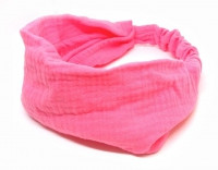 Бандана літня муслін темно-рожева, фото 1