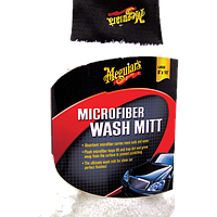 Рукавица микрофибровая для мойки Meguiar's X3002EU Microfiber Wash Mitt, 19 х 29 см