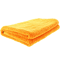 Мягкое полотенце для сушки автомобиля после мойки Booski Car Care Orange Fluffy Dryer 90x60cm