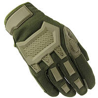 Перчатки полнопалые с защитой на липучке FQ16SDF0207 Оливковый, М