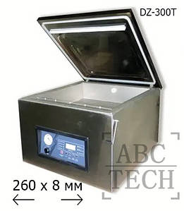 Однокамерний настільний вакууматор DZ-300T Настільний промисловий вакуумний пакувальник Hualian