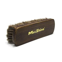 Щетка стандартная с конского ворса универсальная - MaxShine Horsehair Cleaning Brush коричневый