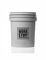 Ведро для мойки автомобиля WORK STUFF Detailing Bucket Grey 20л