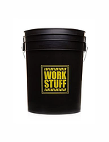 Ведро для мойки автомобиля Work Stuff Detailing Bucket Black 20л