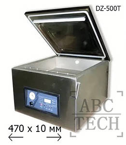 Настільний вакууматор для продуктів DZ-500T Однокамерний мобільний вакуумний пакувальник продуктів Hualian