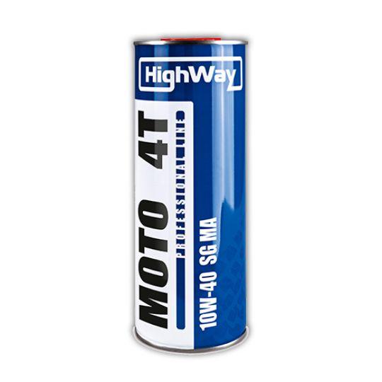 Масло HIGHWAY 10w40 4T SG JASO MA полусинтетика 1л