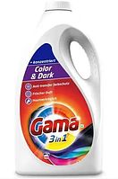 Гель для стирки цветного и черного Gama Color s Dark 5 л (100 стирок) Испания