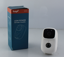 Камера Smart wifi застосунок Tuya працює від 2x18650 (50) у пак. 50 шт.