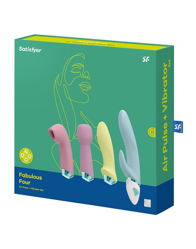 Набір силіконових вібраторів Satisfyer Fabulous Four
