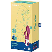 Вібратор силіконовий кролик Satisfyer Heated Affair