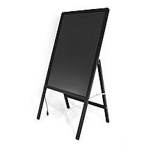 FLUORECENT BOARD WITH STAND 50*70 на стійці з фломастером і серветкою (5) у пап. 5 шт.