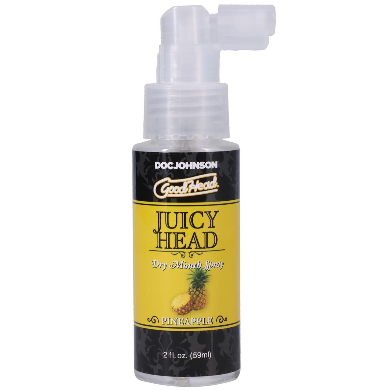 Спрей для орального сексу зі смаком ананасу GoodHead Juicy Head Dry Mouth Spray Pineapple 59 мл