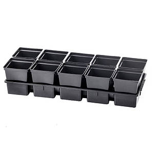 Транспортний лоток для горщиків T10 57х21.8х6 см, фото 3