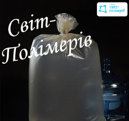 Мішки поліетиленові напівпрозорі (вторинні), 650 х 1000 мм, 55 мкм