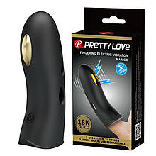 Насадка на палець - Pretty Love Miraco Electric Vibrator Black
